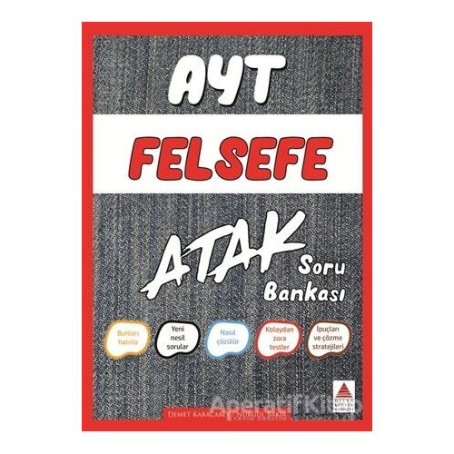 AYT Felsefe Grubu Atak Soru Bankası - Nurgül Bakır - Delta Kültür Yayınevi