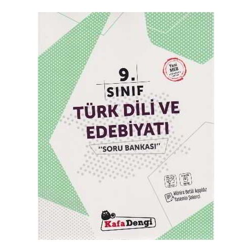 Kafadengi 9.Sınıf Türk Dili ve Edebiyatı Soru Bankası