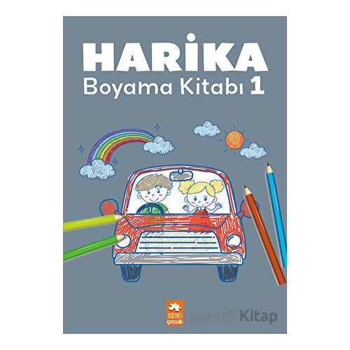 Harika Boyama Kitabı 1 - Kolektif - Eksik Parça Yayınları