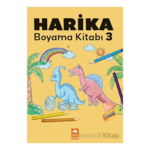 Harika Boyama Kitabı 3 - Kolektif - Eksik Parça Yayınları