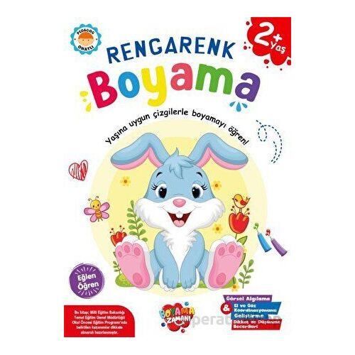 Rengarenk Boyama 2 Yaş - Boyama Zamanı