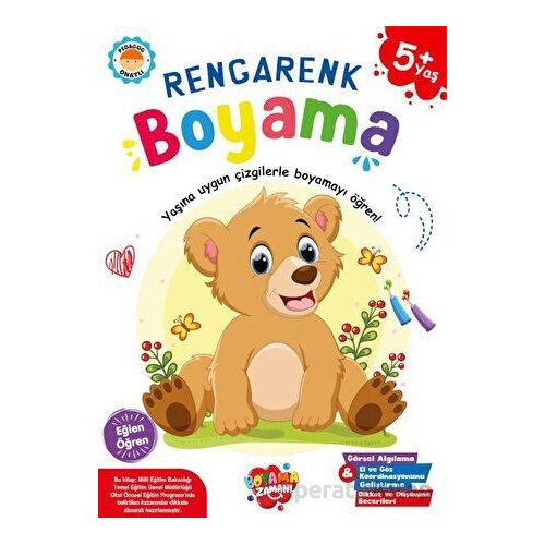 Rengarenk Boyama 5 Yaş - Boyama Zamanı