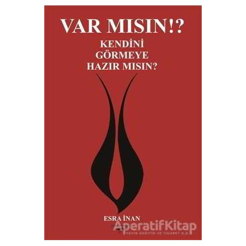 Var mısın? Kendini Görmeye Hazır mısın? - Esra İnan - Sokak Kitapları Yayınları