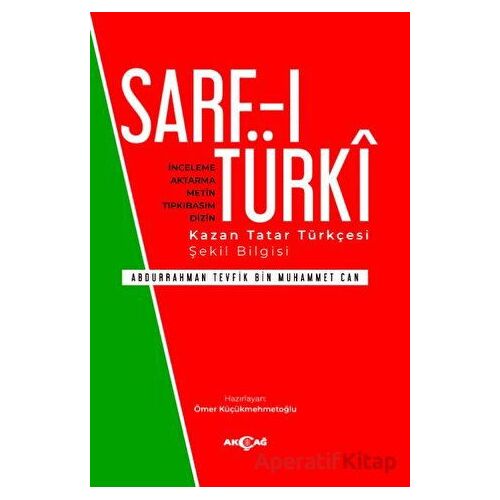 Sarf-ı Türki - Kolektif - Akçağ Yayınları