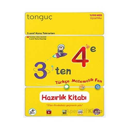 3ten 4e Hazırlık Kitabı Tonguç Akademi