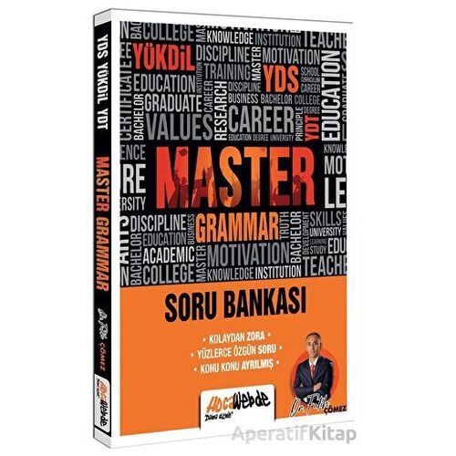 YDS YÖKDİL YKSDİL Master Grammar Kolaydan Zora Soru Bankası HocaWebde