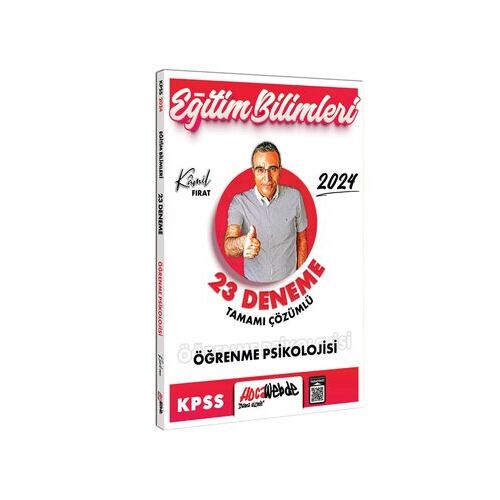 Hocawebde 2024 KPSS Öğrenme Psikolojisi Tamamı Çözümlü 23 Deneme