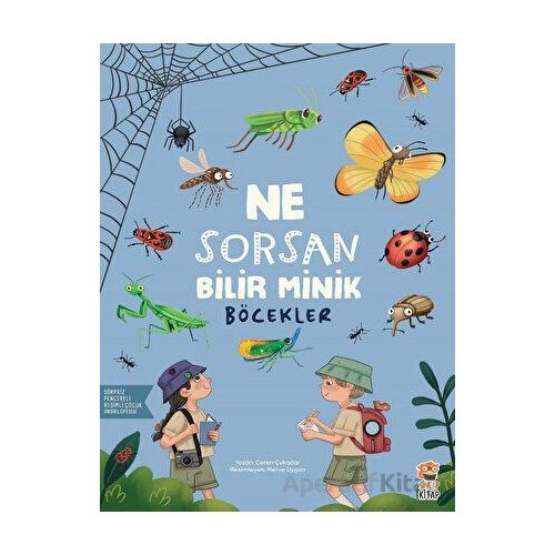 Ne Sorsan Bilir Minik - Böcekler - Ceren Çukadar - Sincap Kitap