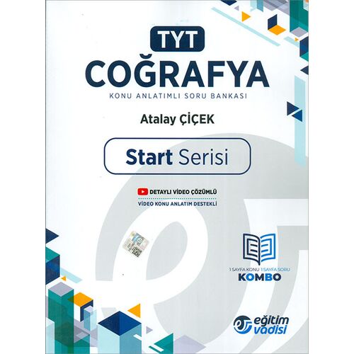 TYT Coğrafya Start Serisi Konu Anlatımlı Soru Bankası Eğitim Vadisi Yayınları