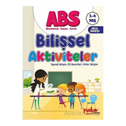 ABS 3-4 Yaş Bilişsel Aktiviteler - Buçe Dayı - Pinokyo Yayınları