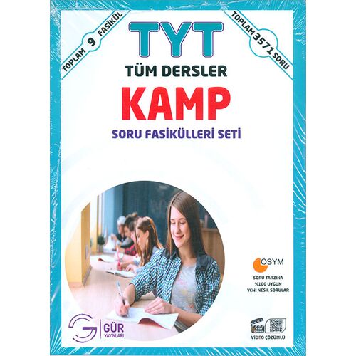 TYT Tüm Dersler Soru Fasikülleri Kamp Seti Gür Yayınları