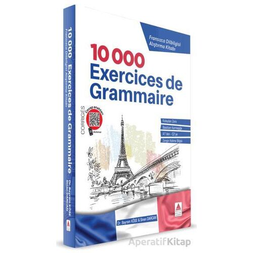 10 000 Exercices de Grammaire Fransızca Dilbilgisi Alıştırma Kitabı