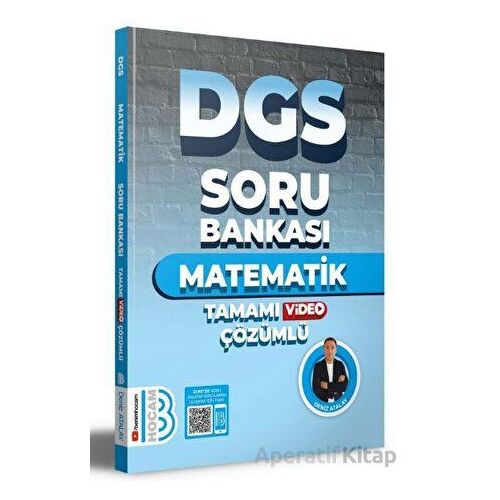 2024 DGS Matematik Tamamı Çözümlü Soru Bankası Benim Hocam Yayınları