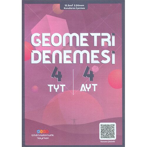 TYT AYT Geometri Denemesi Etkili Matematik Yayınları