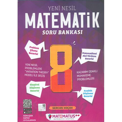 8. Sınıf Matematik Soru Bankası Matematus Yayınları