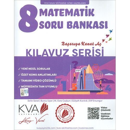 KVA 8.Sınıf Matematik Soru Bankası Kılavuz Serisi