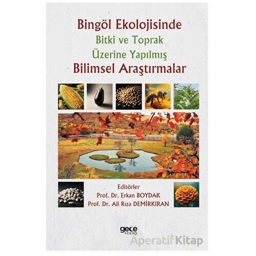 Bingöl Ekolojisinde Bitki ve Toprak Üzerine Yapılmış Bilimsel Araştırmalar