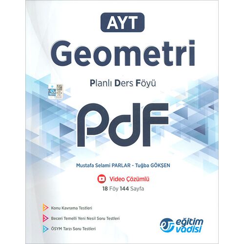 AYT Geometri PDF Planlı Ders Föyü Eğitim Vadisi