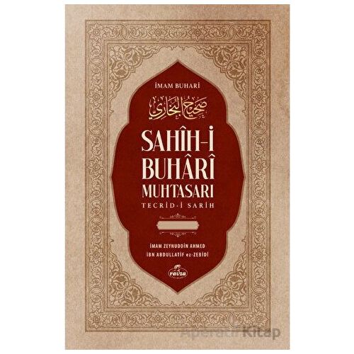 Sahih-i Buhari Muhtasarı Tecrid-i Sarih ve Tercemesi (2 Cilt - Tahkikli)