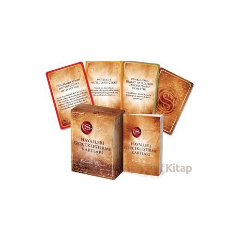 The Secret Hayalleri Gerçekleştirme Kartları - Rhonda Byrne - Butik Yayınları