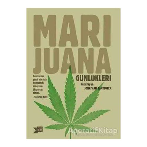 Marijuana Günlükleri - Jonathan Santlofer - Altıkırkbeş Yayınları
