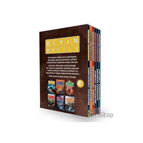 Beyin Avcısı 6 Kitap Kutulu Set - Ahmet Baki Yerli - Acayip Kitaplar