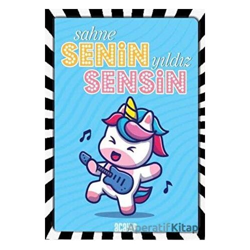 Havalı Unicorn Defter - Havalı Defterler - Kolektif - Acayip Kitaplar