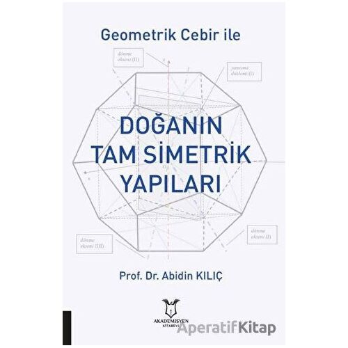 Geometrik Cebir İle Doğanın Tam Simetrik Yapıları - Abidin Kılıç - Akademisyen Kitabevi