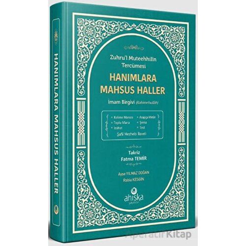 Hanımlara Mahsus Haller - Rabia Kesgin - Ahıska Yayınevi