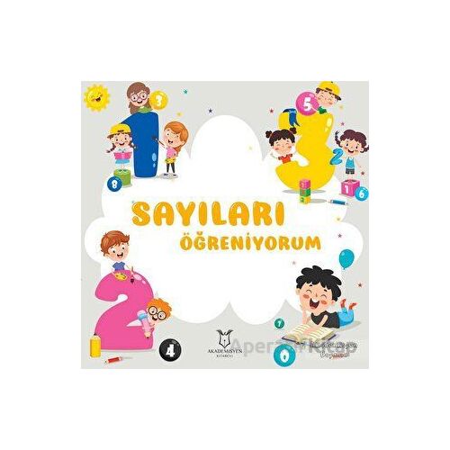 Sayıları Öğreniyorum - Akademisyen Boyama - Kollektif - Akademisyen Kitabevi