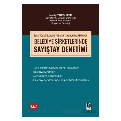 Türk Ticaret Kanunu Kapsamında Belediye Şirketlerinde Sayıştay Denetimi