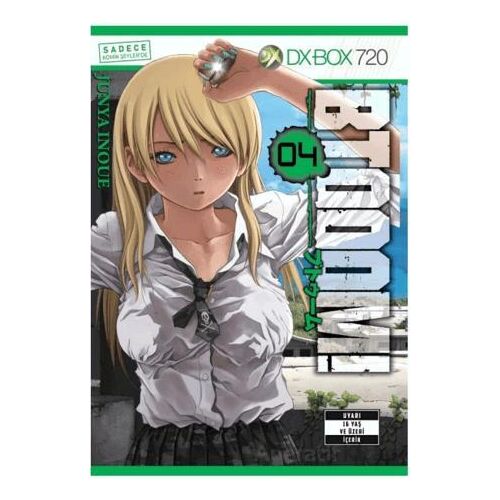 Btooom! Cilt 04 - Junya Inoue - Komikşeyler Yayıncılık