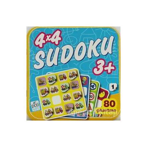 4x4 Sudoku 1 - Kolektif - Pötikare Yayıncılık