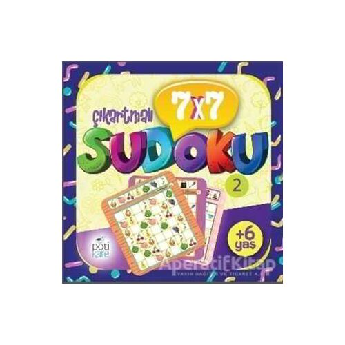 7x7 Sudoku 2 - Kolektif - Pötikare Yayıncılık