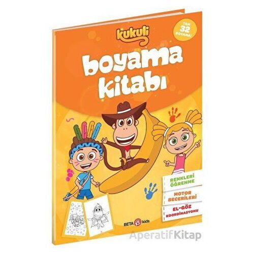 Kukuli Boyama Kitabı - Kolektif - Beta Kids