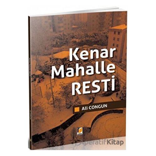 Kenar Mahalle Resti - Ali Congun - Adalet Yayınevi