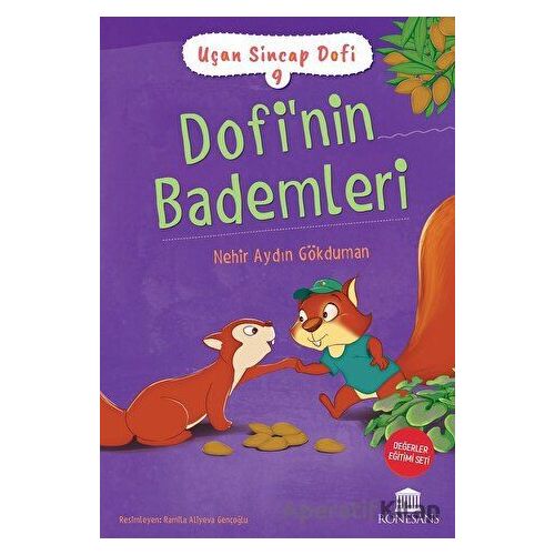 Uçan Sincap Dofi 9 Dofi’nin Bademleri - Nehir Aydın Gökduman - Rönesans Yayınları