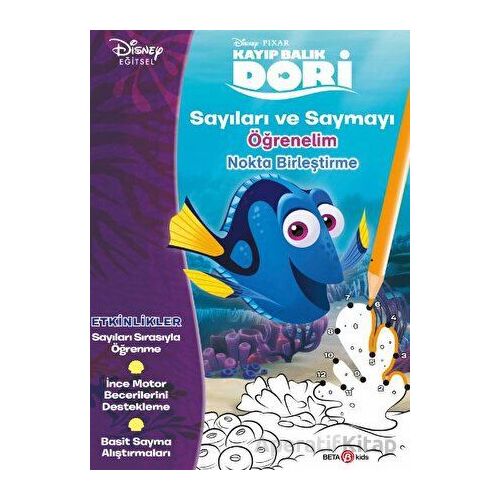 Disney Eğitsel Dori Sayıları ve Saymayı Öğrenelim - Gökçe Demir - Beta Kids