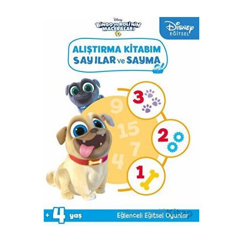 Disney Eğitsel Bingo ve Roli’nin Maceraları Sayılar ve Sayma - Kolektif - Beta Kids