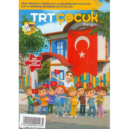 TRT Çocuk Dergisi Sayı 151 Nisan 2023