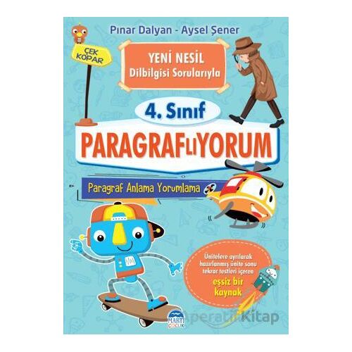 Paragraflıyorum 4. Sınıf - Aysel Şener - Martı Çocuk Yayınları
