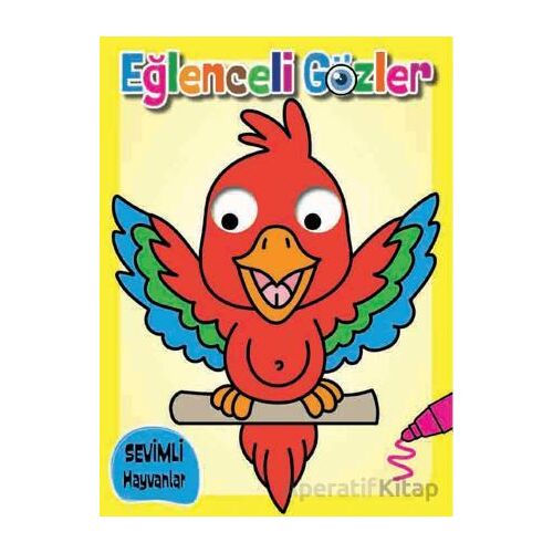 Eğlenceli Gözler – Sevimli Hayvanlar - Kolektif - 0-6 Yaş Yayınları