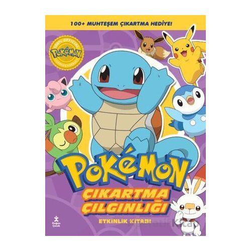 Pokemon - Squirtle Çıkartma Çılgınlığı Etkinlik Kitabı - Kolektif - Doğan Çocuk