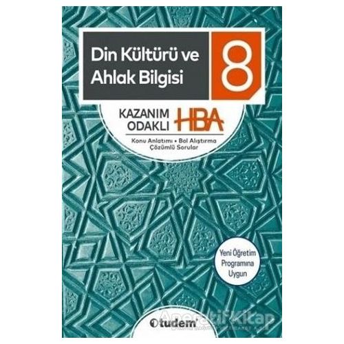 8.Sınıf LGS Din Kültürü Ve Ahlak Bilgisi Kazanım Odaklı Hba Konu Aanlatımlı 2019