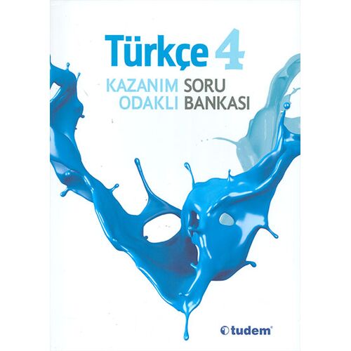 Tudem 4.Sınıf Türkçe Kazanım Odaklı Soru Bankası