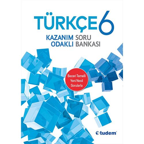 Tudem 6.Sınıf Türkçe Kazanım Odaklı Soru Bankası