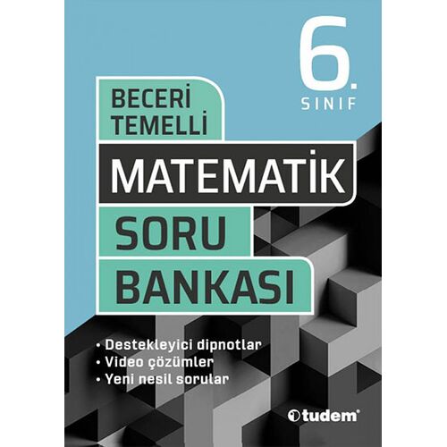 Tudem 6.Sınıf Matematik Beceri Temelli Soru Bankası