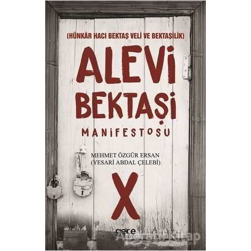 Alevi Bektaşi Manifestosu - Mehmet Özgür Ersan - Gece Kitaplığı
