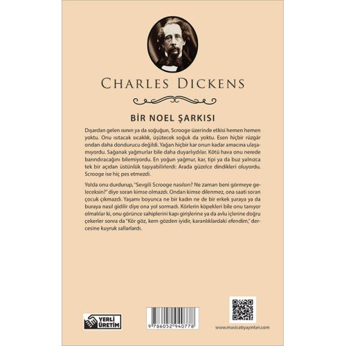 Bir Noel Şarkısı - Charles Dickens - Maviçatı (Dünya Klasikleri)