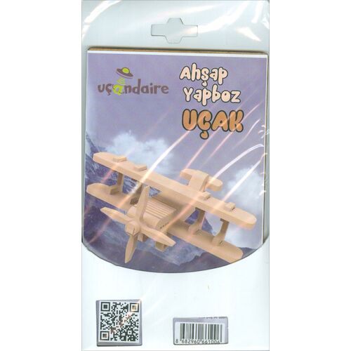 Uçandaire Ahşap Yapboz UÇAK
